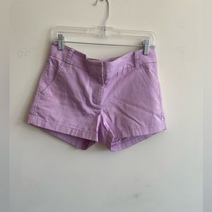J.Crew Women’s 4” Chino Short in Lilac, Size 4